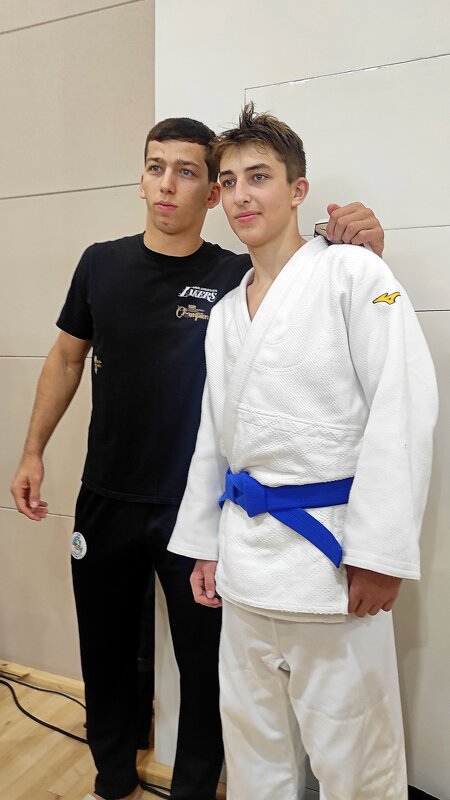 С Тимуром Арбузовым - суперзвездой дзюдо - Татьяна Лютаева