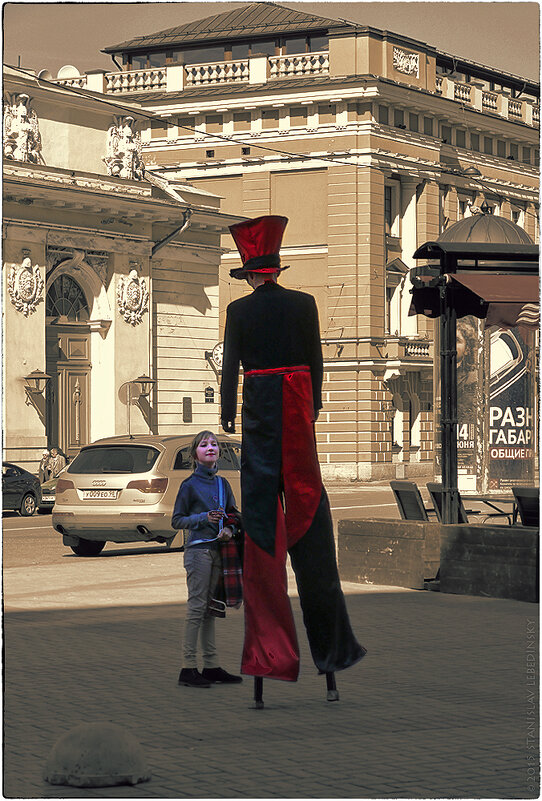 My magic Petersburg_01309 на Итальянской улице в мае 2015 г. - Станислав Лебединский