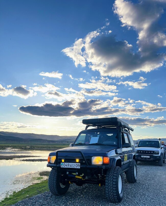 В автопоходе - Андрей Хлопонин