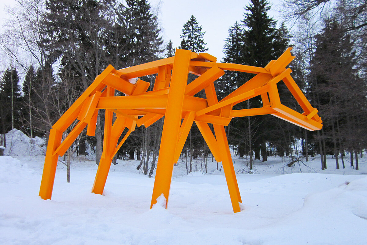 Артобъект "Жёлтая корова" - Сергей Сомихин