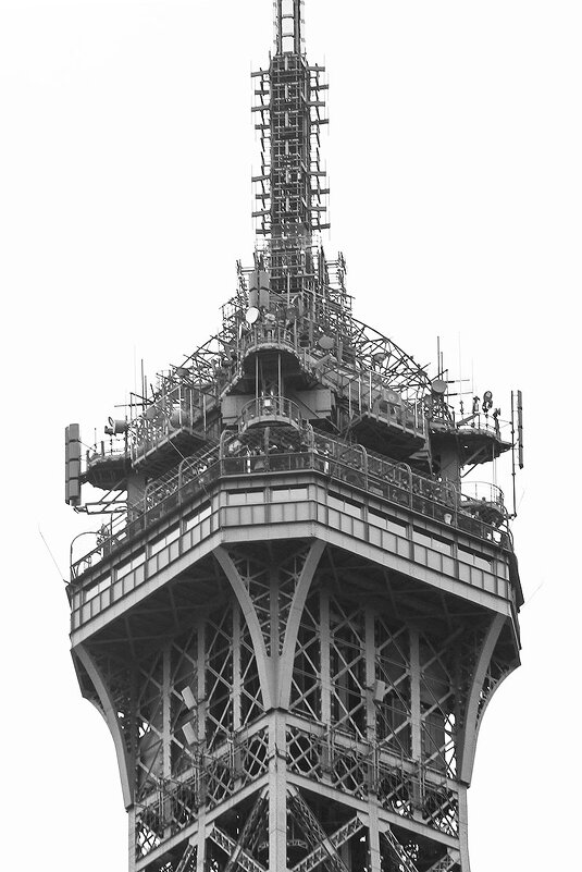 Верхняя смотровая площадка Эйфелевой башни - Сергей Сомихин