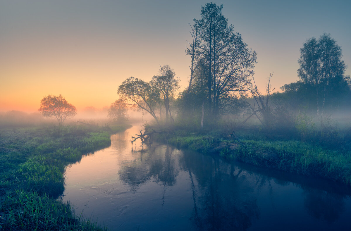 Полая вода малой реки ... - Roman Lunin