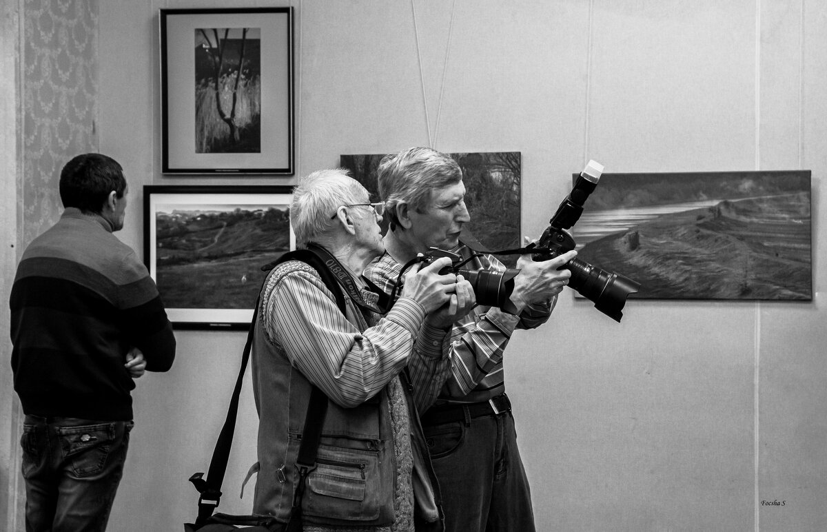 На фотовыставке друга... - Светлана Фокша На фотовыставке друга... - Светлана Фокша