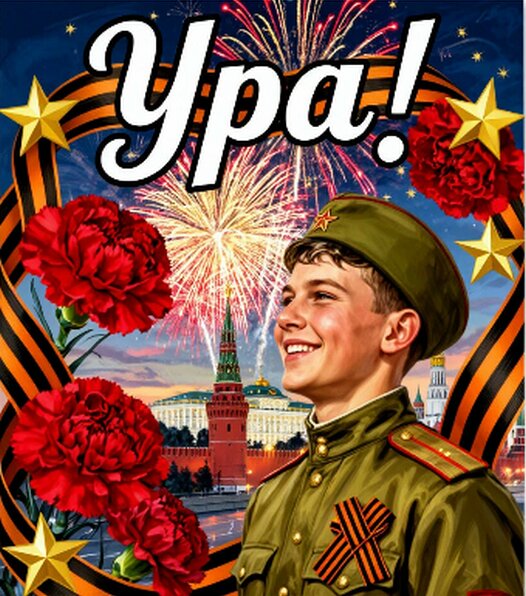 с Днём Победы. - Mila 