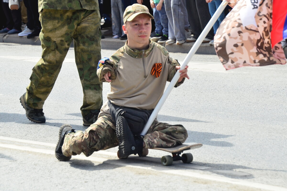 Человек с огромной силой воли. - Михаил К