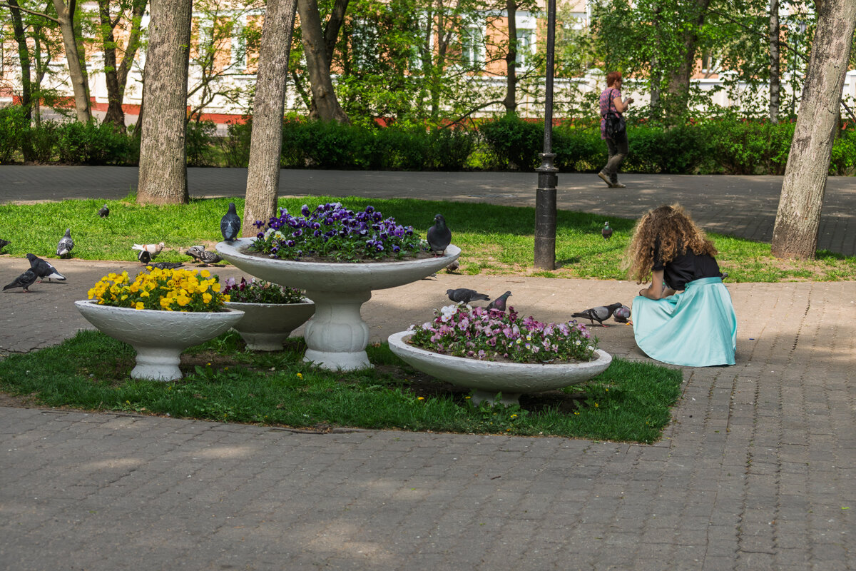 В парке города Гомеля - Игорь Сикорский