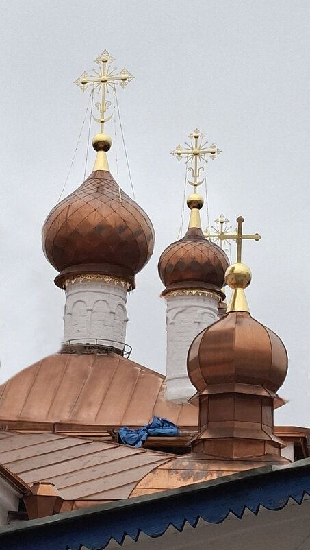 Купола Старого Собора. - ИРЭН@ .