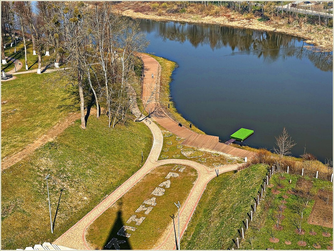Вид со смотровой площадки храма. - Валерия Комова