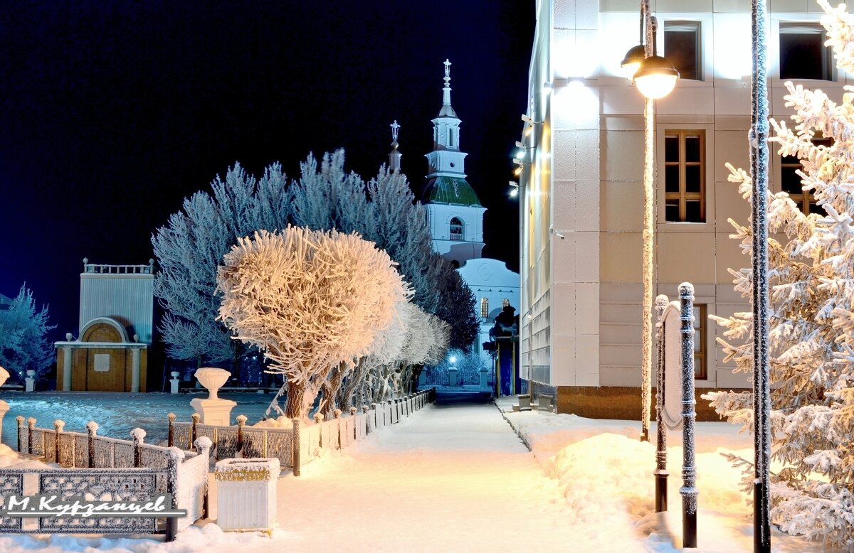 - 40 за окном. Ночная съемка. - Михаил К