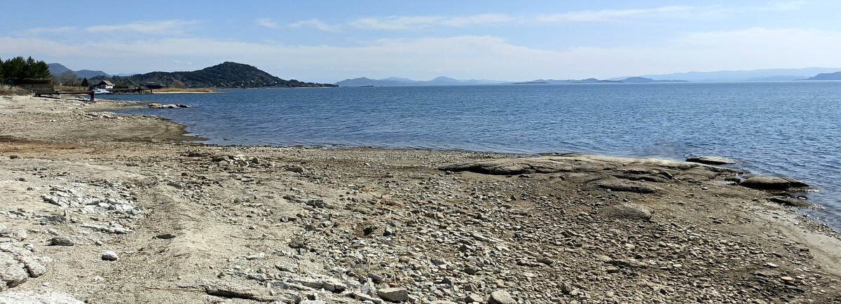 Панорама Бухтарминского водохранилища . - Мила Бовкун Панорама Бухтарминского водохранилища . - Мила Бовкун