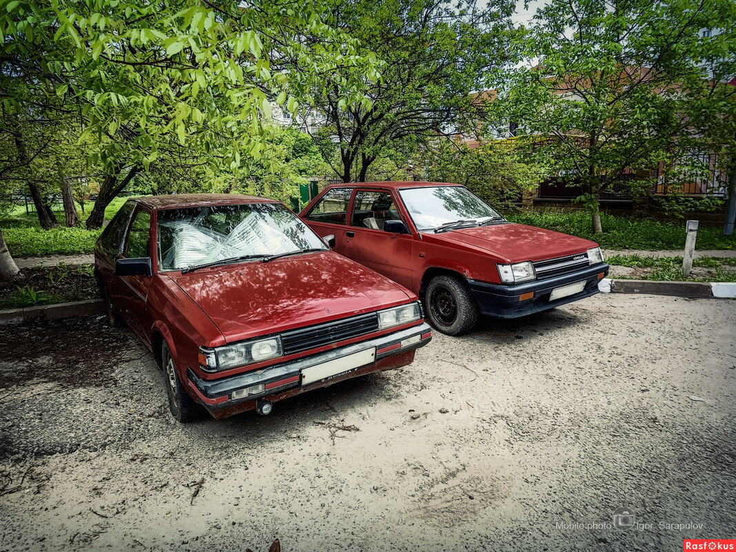 Nissan Langley и Toyota Corolla 2 - Игорь Сарапулов Nissan Langley и Toyota Corolla 2 - Игорь Сарапулов