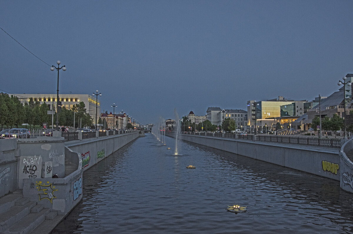 Канал Булак с Жарковского моста. - Сергей Фомичев