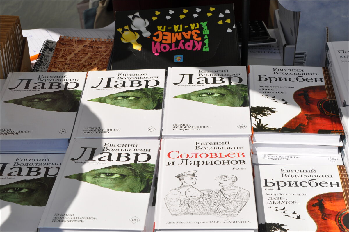 Книги Е. Водолазкина на Книжной ярмарке Платоновского фестивале искусств - Татьяна Машошина