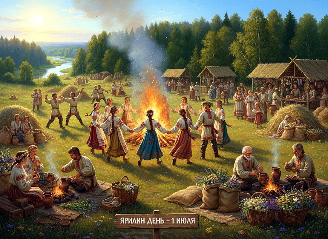 Народный праздник 1 июля 2026: Ярилин день, Макушка лета - Валерий Иванович