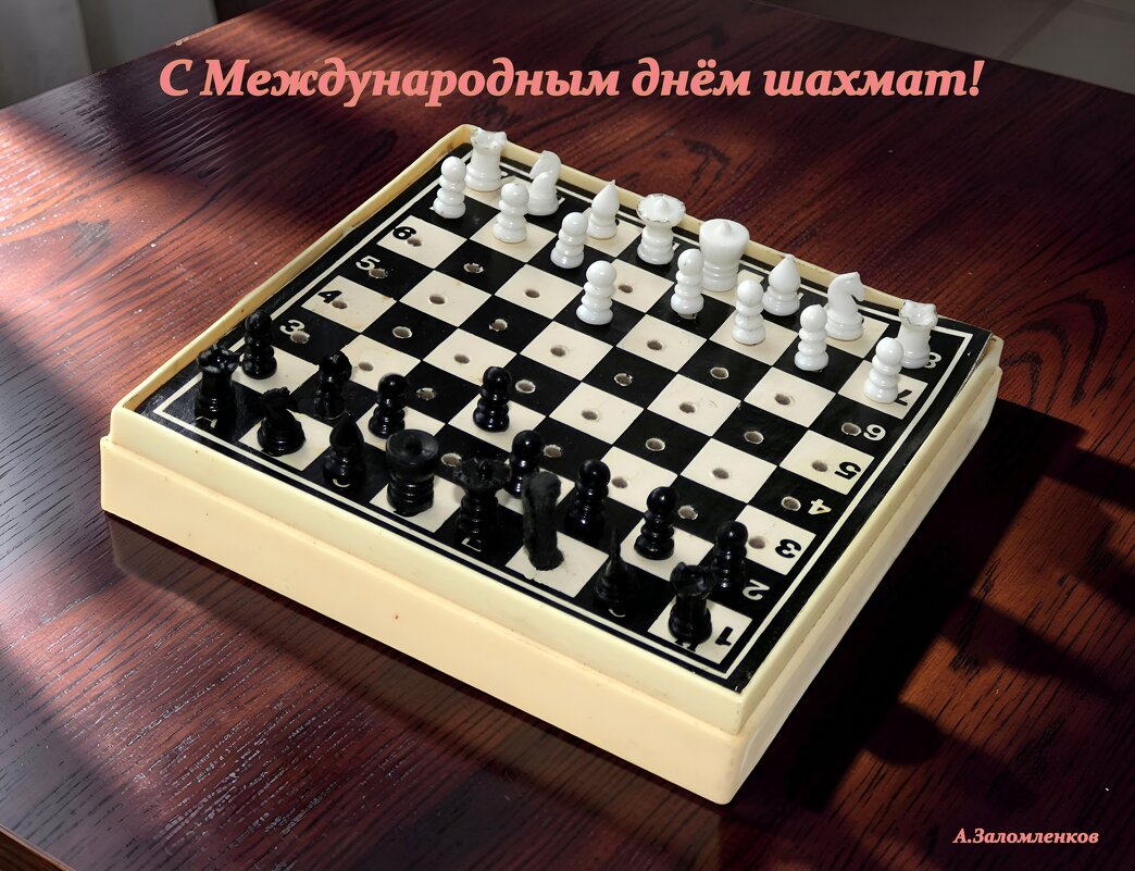 С Международным днём шахмат! - Андрей Заломленков