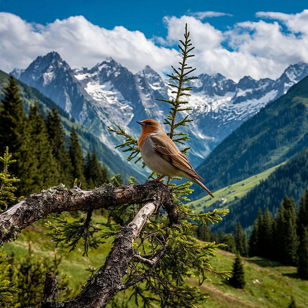 природа в Альпах - Mila 