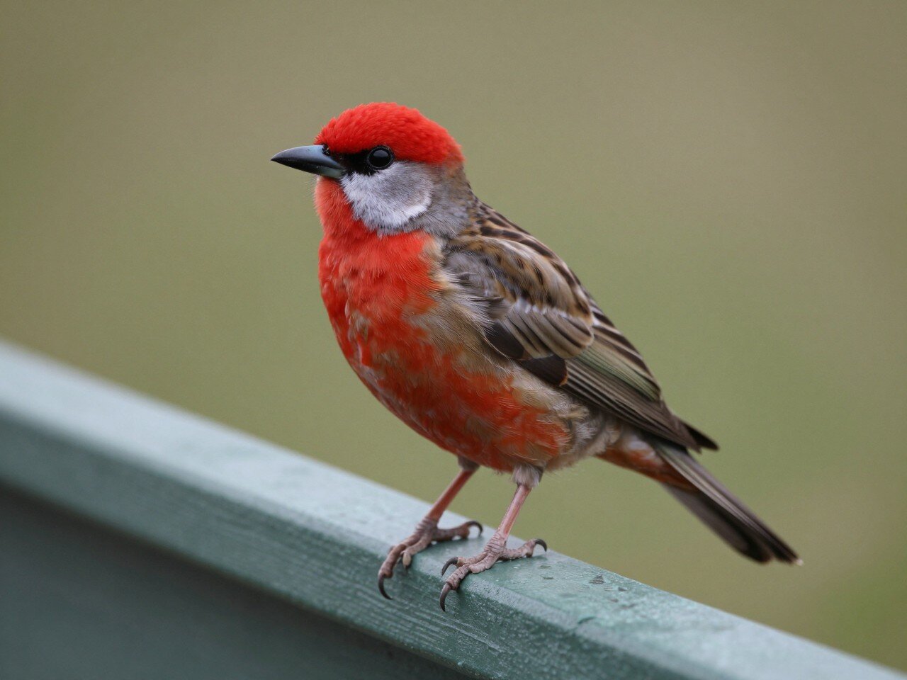 Мадагаскарский фуди (Foudia madagascariensis) самец :: Наталья *** Мадагаскарский фуди (Foudia madagascariensis) самец :: Наталья ***