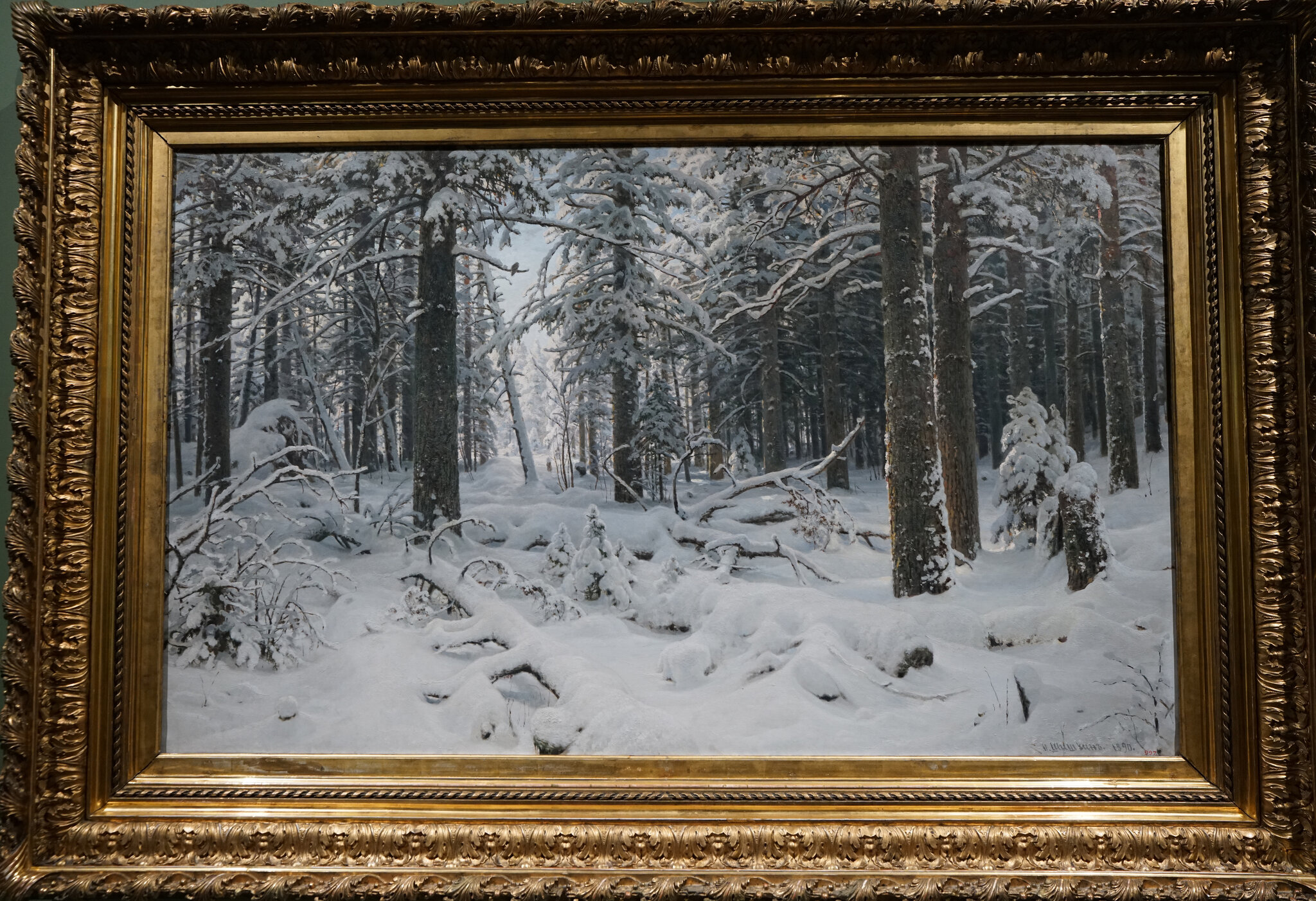 Зима, 1890 г., Иван Шишкин :: Иван Литвинов Зима, 1890 г., Иван Шишкин :: Иван Литвинов