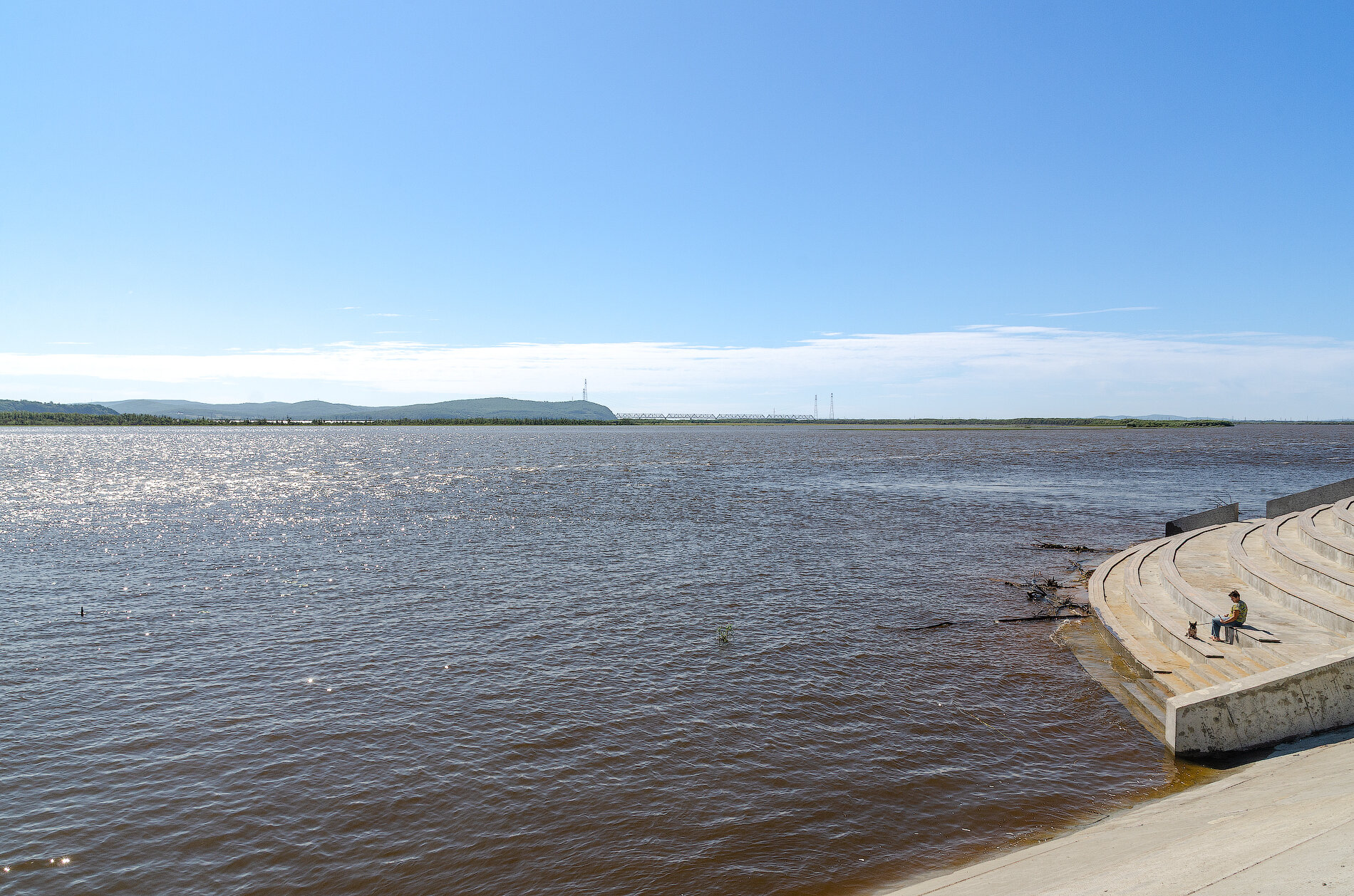 В Амуре вода все прибывает :: Виктор Иванович Чернюк В Амуре вода все прибывает :: Виктор Иванович Чернюк
