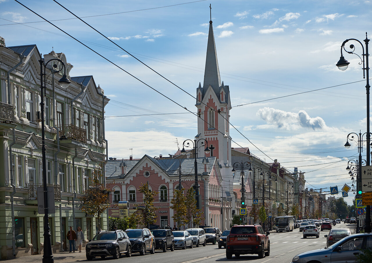 Самара, ул. Куйбышева (Дворянская) :: Олег Манаенков Самара, ул. Куйбышева (Дворянская) :: Олег Манаенков