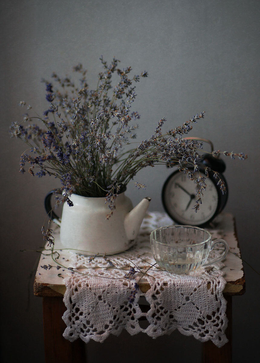 С лавандой. :: Liliya С лавандой. :: Liliya