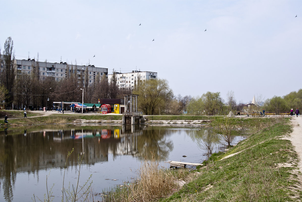 Городской пейзаж - Владимир Кроливец