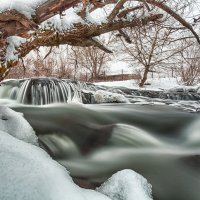 ... Зима, Тула, Баташевский сад, река Тулица ... :: Дмитрий Сундеев