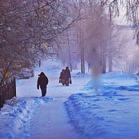 Декабрь...Мороз, метель в городе! :: Владимир 