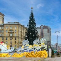 СПб. Рождественская ярмарка. Московская площадь. :: Виктор Орехов