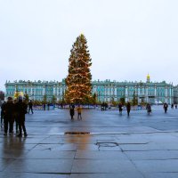 Елка на Дворцовой площади в Санкт-Петербурге :: Танзиля Завьялова