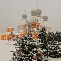 Зимний монастырь :: Сергей Кочнев