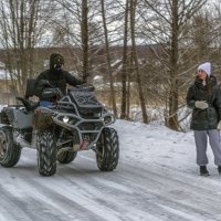 Прокати нас Петруша на тракторе... :: Сергей Цветков