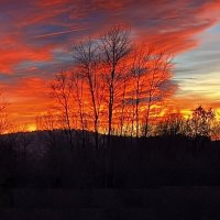 Захватывающий закат / Bilder Roter Sonnenuntergang. Мир Природы "Natural World" :: "The Natural World" Александер