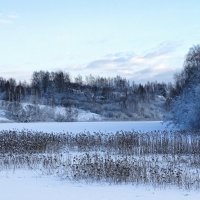 Про зиму (репортаж из поездок по области). :: Милешкин Владимир Алексеевич 