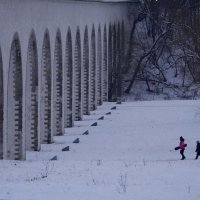 Зимний день. Акведук :: Наталья Rosenwasser