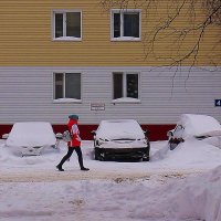 В утренних сумерках-- в школу! :: Владимир 