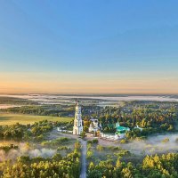 Над туманным Подмосковьем :: Юрий Спасенников