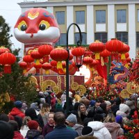 Москва. Китайский Новый год на Тверской. :: Наташа *****