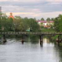 Слободской мост через р. Мегрега :: Александр Ильчевский 