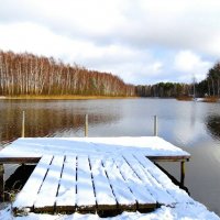 Мостки для прыгунов в воду. :: Милешкин Владимир Алексеевич 