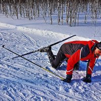 И так бывает на лыжне! :: Владимир И так бывает на лыжне! :: Владимир