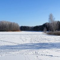 Сельский каток. :: Милешкин Владимир Алексеевич 