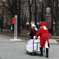 Фестиваль "Зима в Москве". Путешествие во времени. На конечную станцию...в XIX век... :: Наташа *****