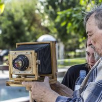 Фотохудожник, камеростроитель, экспериментатор, новатор, энтузиаст и просто хороший мужик Фёдор :: Коля Лукашов