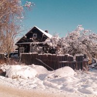 Зимний день в городе :: Сергей Кочнев