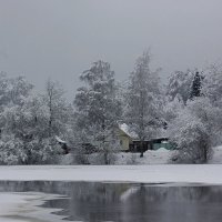 Зимний паводок :: Сергей Кочнев