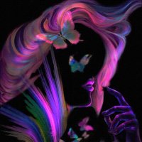 панно в неоновом свете :: Е.М. ***