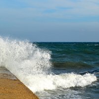 Непогода на море :: Татьяна Лютаева