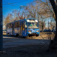 Синий трамвай :: Александр Синдерёв