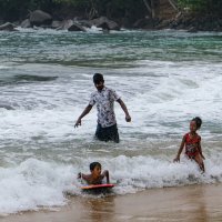 Уроки серфинга :: Dmitry i Mary S